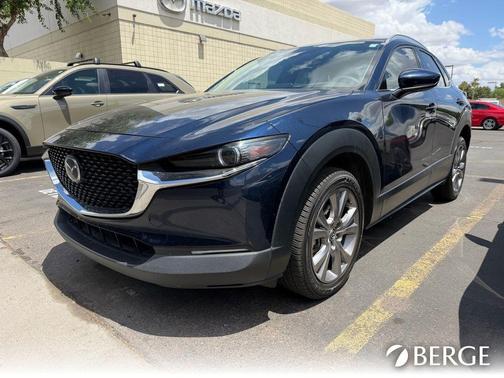 Deep Crystal Blue Mica 2021 Mazda CX-30 Premium Package