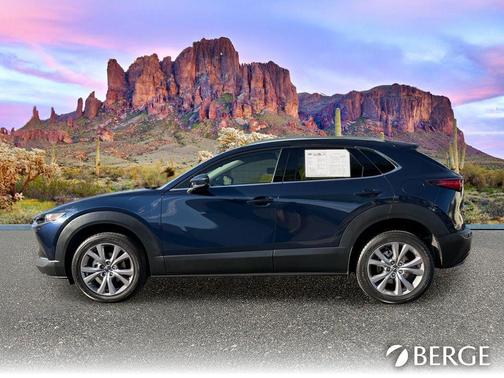 Deep Crystal Blue Mica 2021 Mazda CX-30 Premium Package