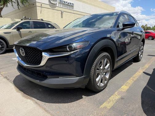 Deep Crystal Blue Mica 2021 Mazda CX-30 Premium Package