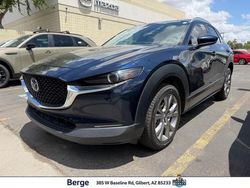 Deep Crystal Blue Mica 2021 Mazda CX-30 Premium Package