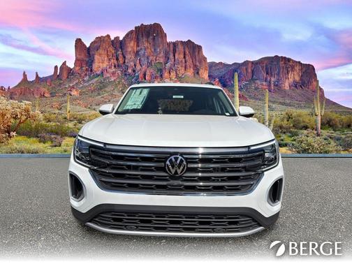 Opal White 2026 Volkswagen Atlas 2.0T SE W/TECHNOLOGY