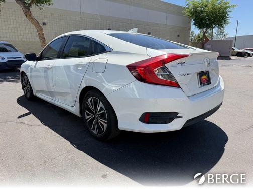 White Orchid Pearl 2018 Honda Civic EX-T