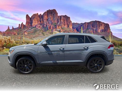 Pure Gray 2026 Volkswagen Atlas Cross Sport 2.0T SE W/TECHNOLOGY