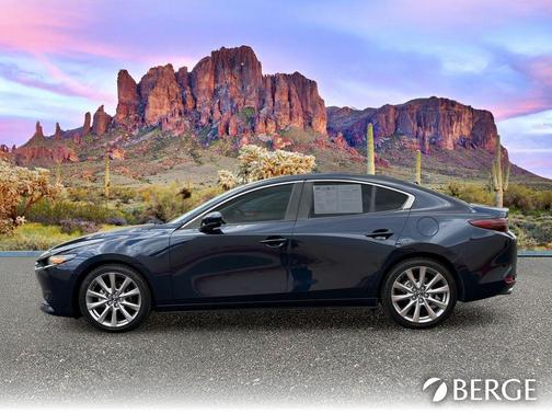 Deep Crystal Blue Mica 2020 Mazda Mazda3 FWD w/Select Package