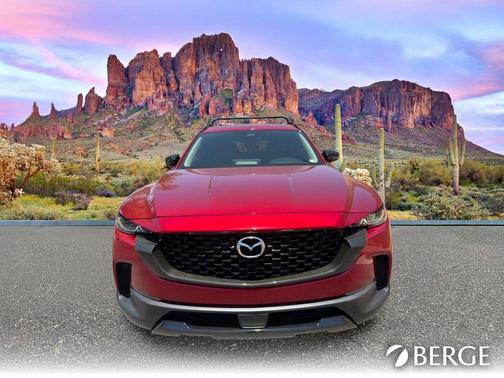 Red Crystal 2025 Mazda CX-50 Hybrid Premium Package
