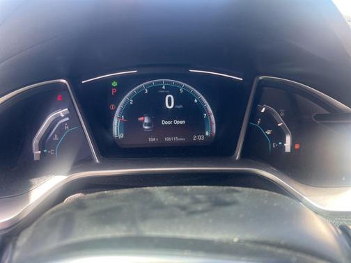 Crystal Black Pearl 2017 Honda Civic EX