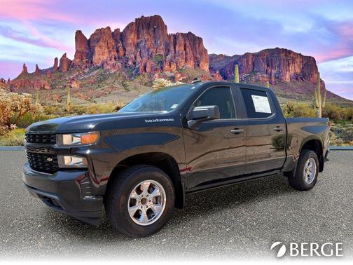 Black 2020 Chevrolet Silverado 1500 Custom