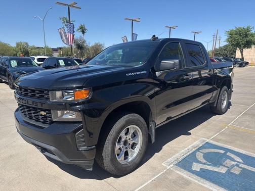 Black 2020 Chevrolet Silverado 1500 Custom
