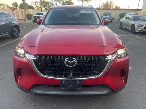 Soul Red Crystal Metallic 2024 Mazda CX-90 PHEV Preferred