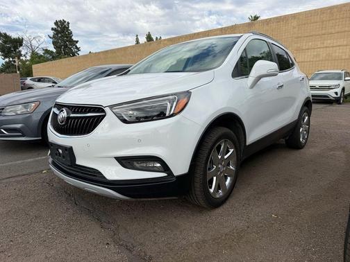 Summit White 2017 Buick Encore Premium