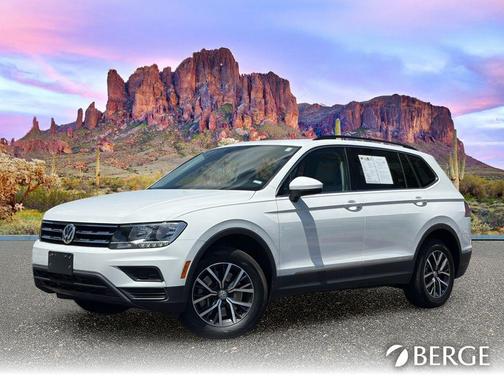 Pure White 2020 Volkswagen Tiguan 2.0T SE