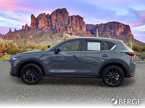 Polymetal Gray Metallic 2021 Mazda CX-5 Carbon Edition Turbo