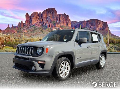 Sting Gray Clearcoat 2020 Jeep Renegade Latitude