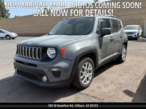 Sting Gray Clearcoat 2020 Jeep Renegade Latitude