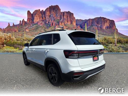Pure White 2025 Volkswagen Taos 1.5T S