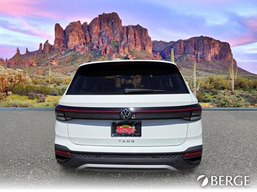 Pure White 2025 Volkswagen Taos 1.5T S