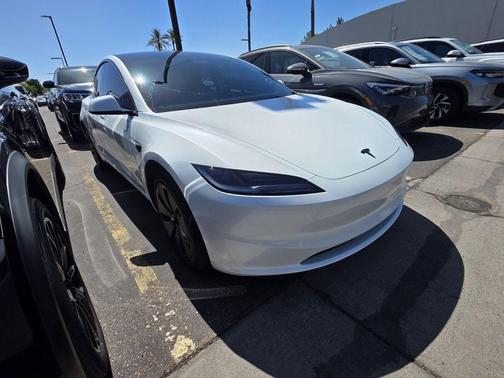 Pearl White Multi 2024 Tesla Model 3 Long Range