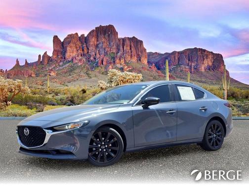 Polymetal Gray Metallic 2023 Mazda Mazda3 2.5 S Carbon Edition