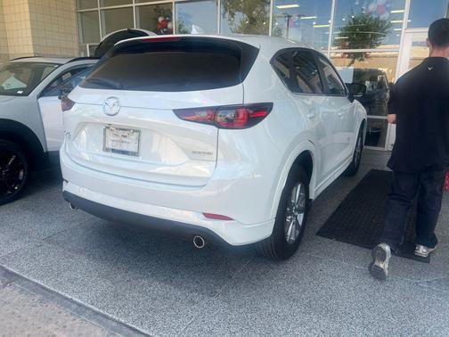 Rhodium White Metallic 2025 Mazda CX-5 2.5 S Preferred Package