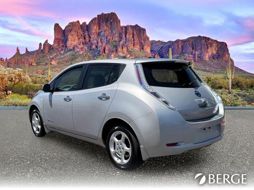 Brilliant Silver 2012 Nissan Leaf SL