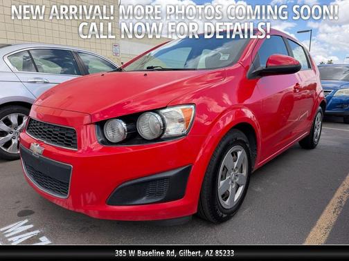 Red 2014 Chevrolet Sonic LS