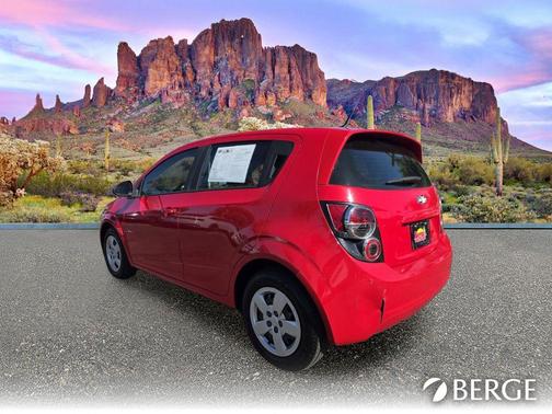 Red 2014 Chevrolet Sonic LS