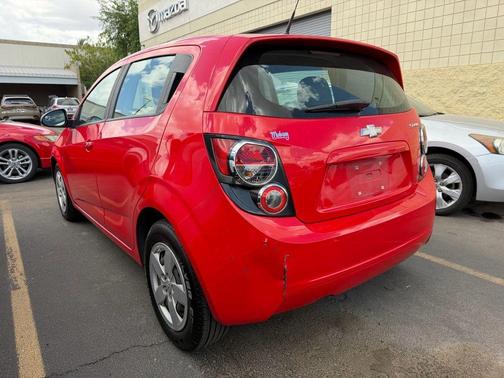 Red 2014 Chevrolet Sonic LS