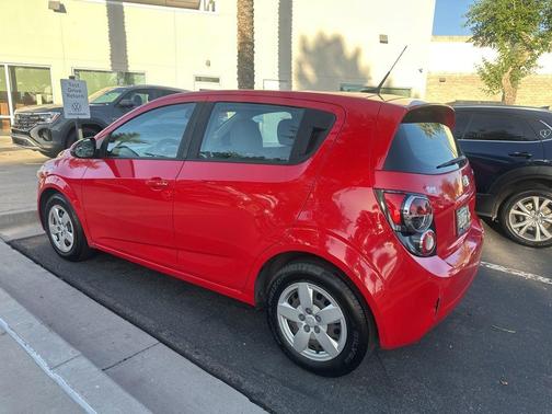 Red 2014 Chevrolet Sonic LS