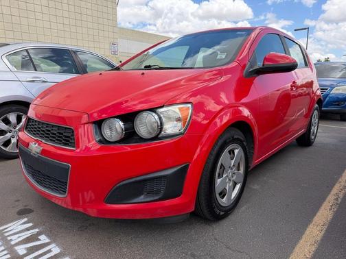 Red 2014 Chevrolet Sonic LS
