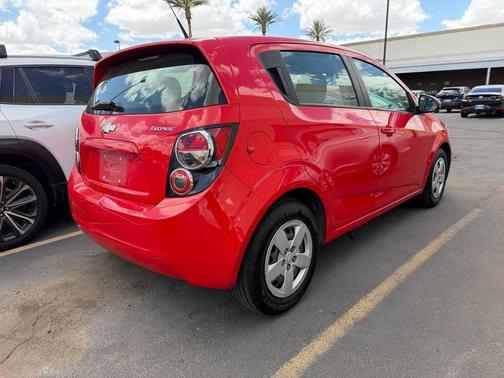 Red 2014 Chevrolet Sonic LS