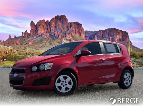 Red 2014 Chevrolet Sonic LS