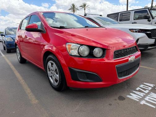 Red 2014 Chevrolet Sonic LS