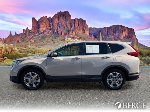 Beige 2018 Honda CR-V EX-L