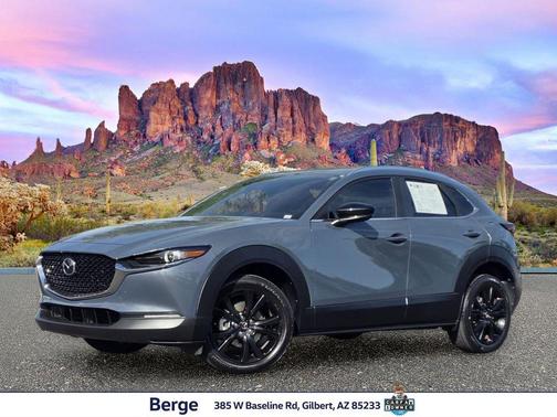 Polymetal Gray Metallic 2023 Mazda CX-30 2.5 S Carbon Edition