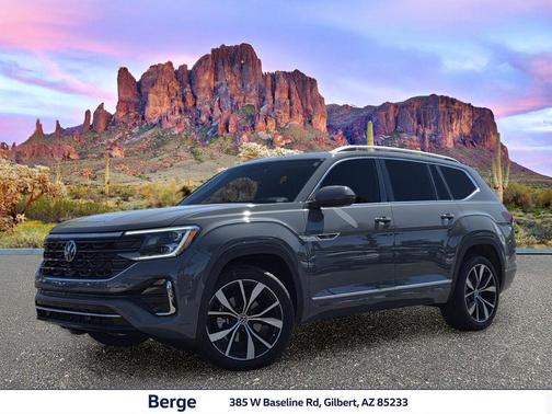 Pure Gray 2026 Volkswagen Atlas 2.0T SEL Premium R-Line