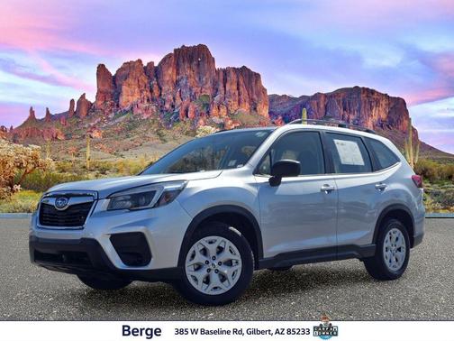 Ice Silver Metallic 2021 Subaru Forester