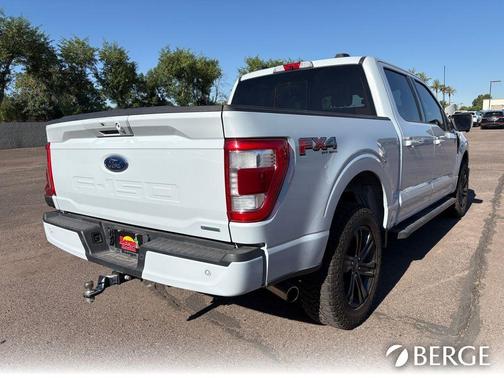 White Metallic 2022 Ford F-150 Lariat