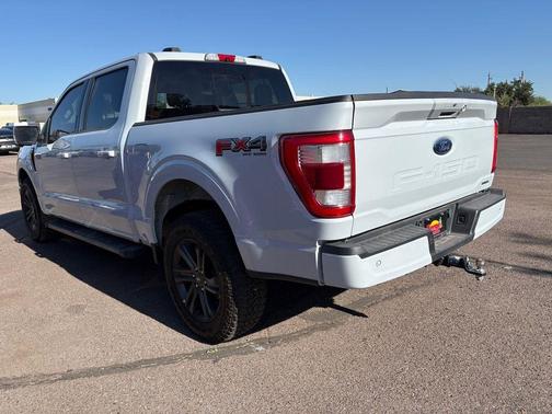 White Metallic 2022 Ford F-150 Lariat