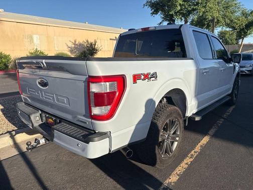 White Metallic 2022 Ford F-150 Lariat