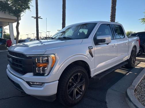White Metallic 2022 Ford F-150 Lariat