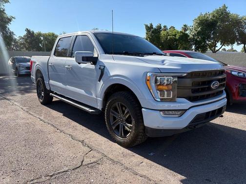 White Metallic 2022 Ford F-150 Lariat