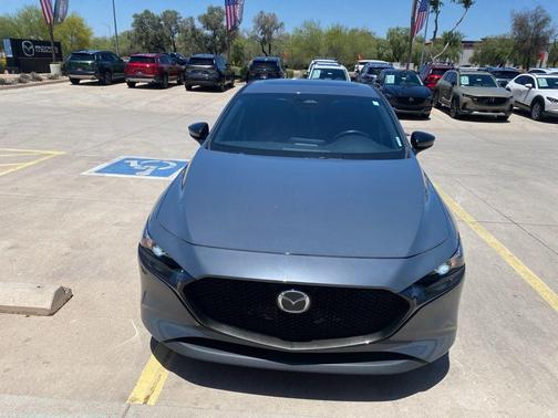 Polymetal Gray Metallic 2024 Mazda Mazda3 2.5 S Carbon Edition
