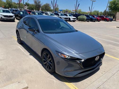 Polymetal Gray Metallic 2024 Mazda Mazda3 2.5 S Carbon Edition