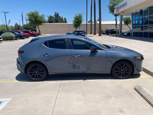 Polymetal Gray Metallic 2024 Mazda Mazda3 2.5 S Carbon Edition