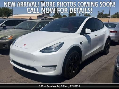 Pearl White Multi 2021 Tesla Model Y Long Range