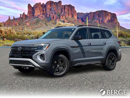 Pure Gray 2026 Volkswagen Atlas 2.0T Peak Edition