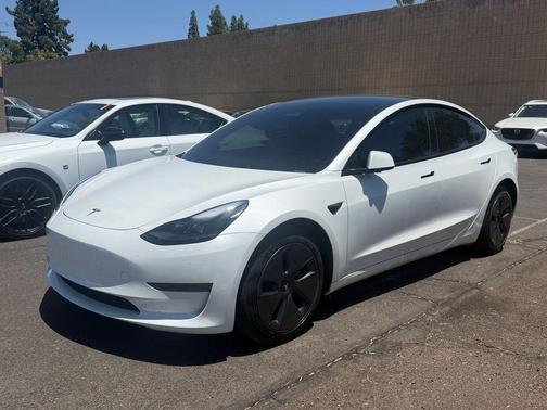 White 2023 Tesla Model 3 Base