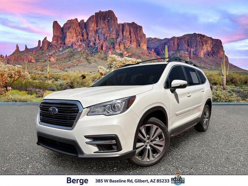Crystal White Pearl 2022 Subaru Ascent Limited 7-Passenger