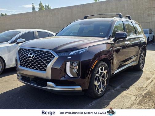 Burgundy 2022 Hyundai PALISADE Calligraphy