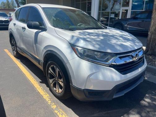 Platinum White Pearl 2019 Honda CR-V LX